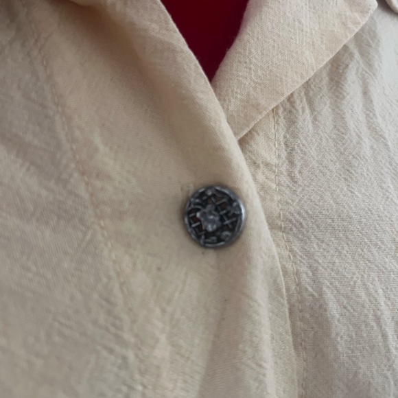 Vintage Yellow Button Up - Picture 2 of 4